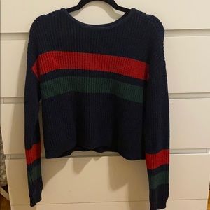 Kendall & Kylie cropped sweater